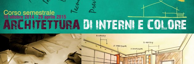 CORSO DI ARCHITETTURA DI INTERNI E COLORE